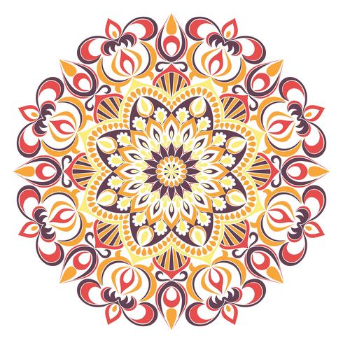 490x490 Vector Mandala Ornament Vintage Decorative Elements Oriental