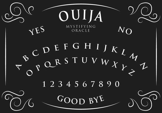 632x443 Ouija Board Free Vector Download Cannypic