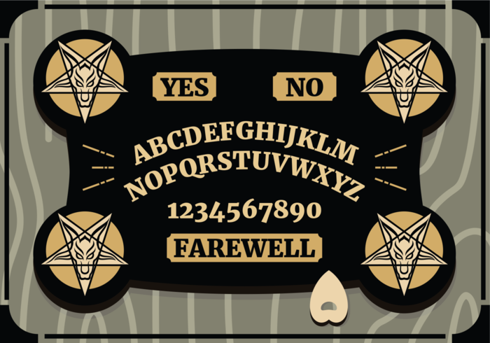 700x490 Ouija Board Vector