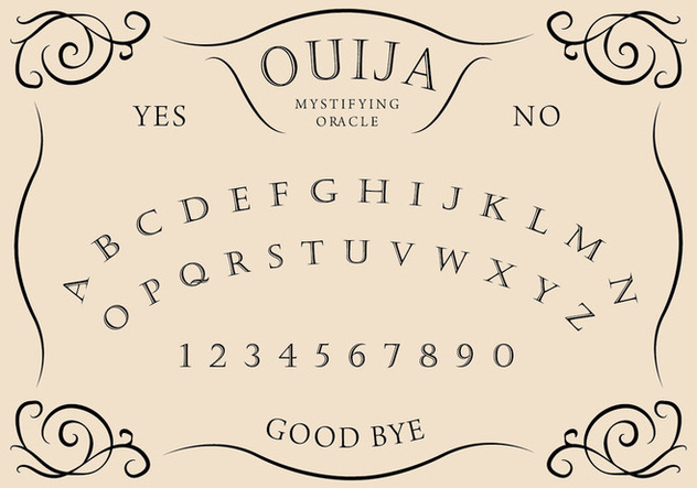 632x443 Ouija Board Free Vector Download Cannypic