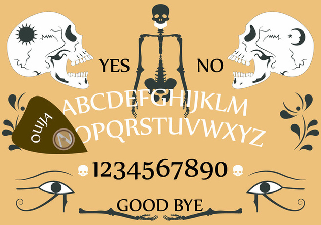 632x443 Ouija Board In Vector Free Vector Download Cannypic