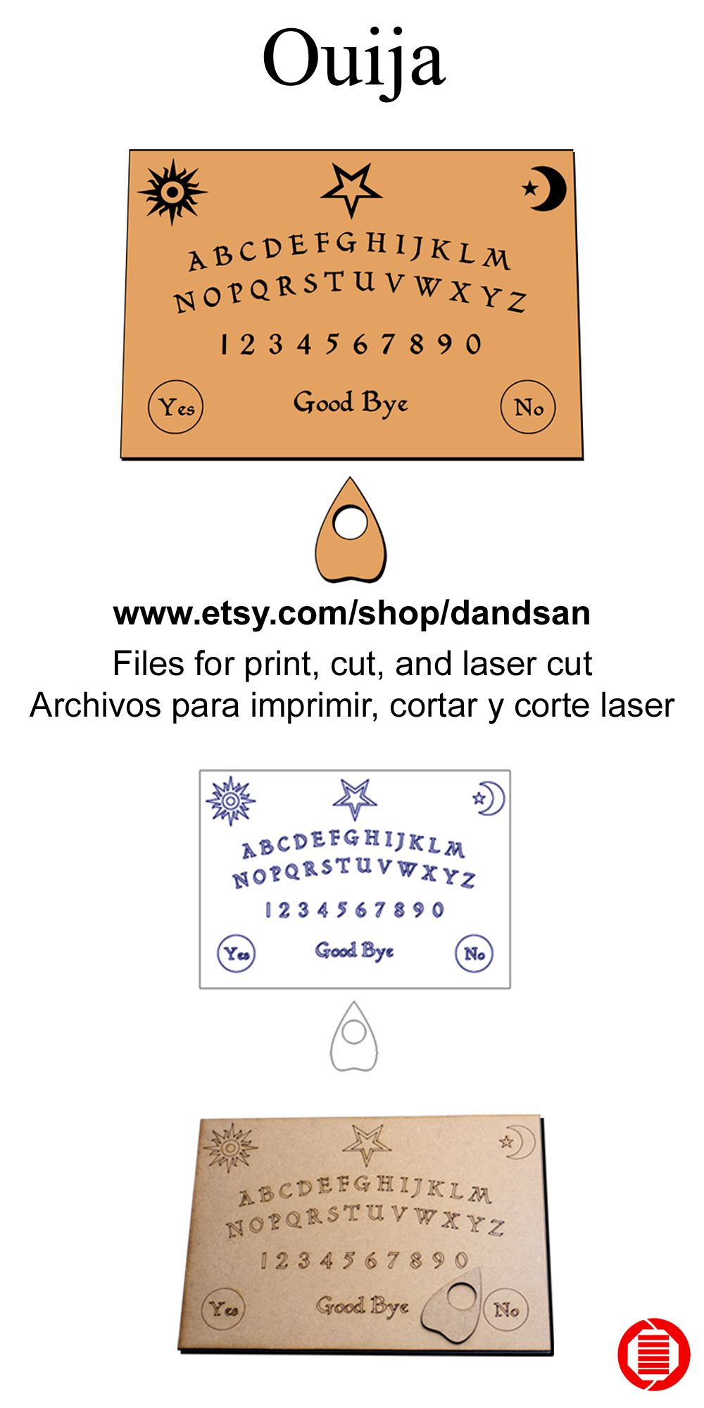 1000x2000 Ouija Board Vector Png Talking Board Spirit Pointer Laser