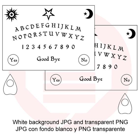 570x570 Laser Vector Printable Ouija Halloween Woodwork Etsy