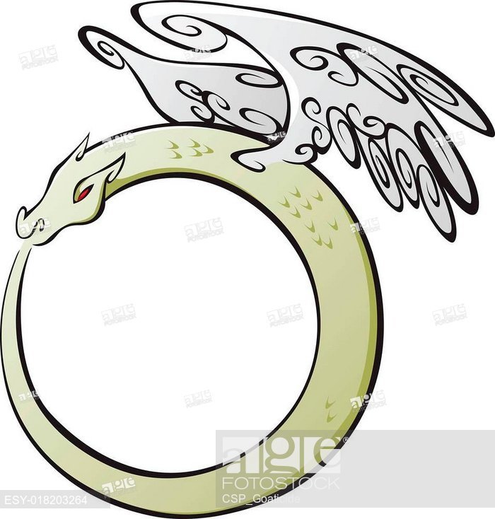 700x734 Ouroboros, Stock Vector, Vector And Low Budget Royalty Free Image