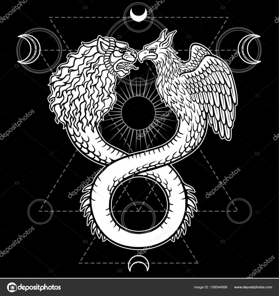 963x1024 Ouroboros Vector