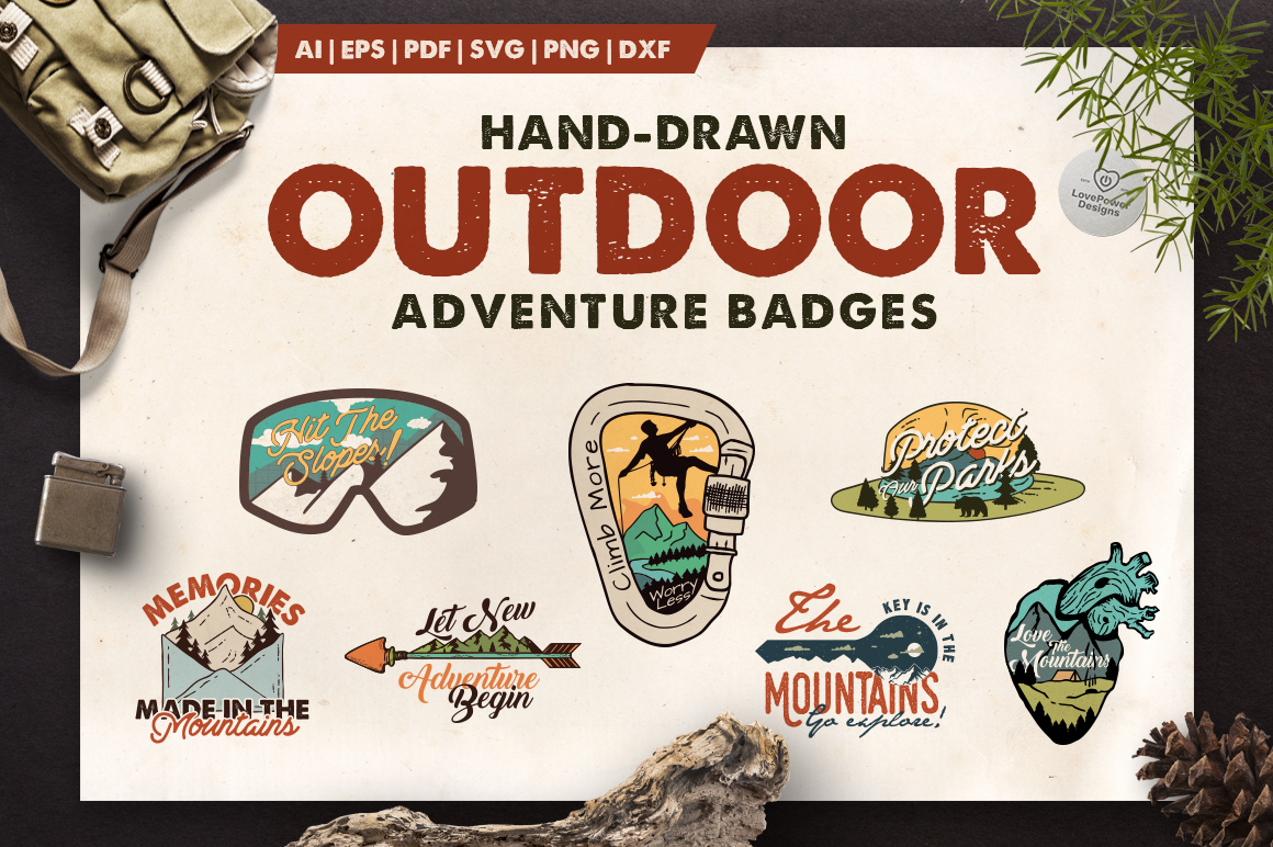1160x772 Outdoor Adventure Logos Mountain Logo Maker Lovepowerdesigns