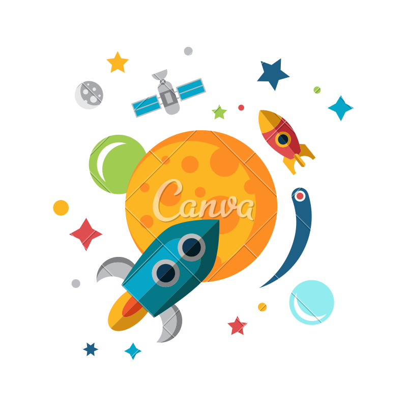 800x800 Outer Space Vector