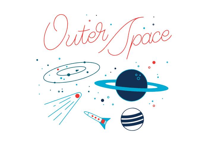 700x490 Free Outer Space Vector