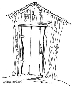 Outhouse Vector