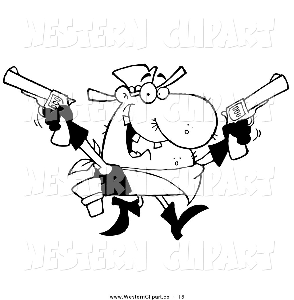 1024x1044 Vector Western Clip Art Of A Coloring