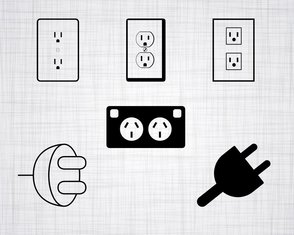 1000x800 Outlet Bundle Outlet Outlet Clipart Outlet Cut Etsy