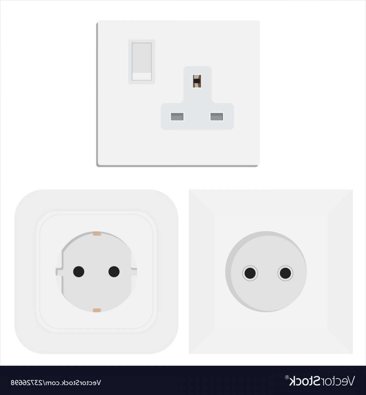 1200x1296 Socket Electrical Outlet For Electric Plugs And Vector Catchsplace