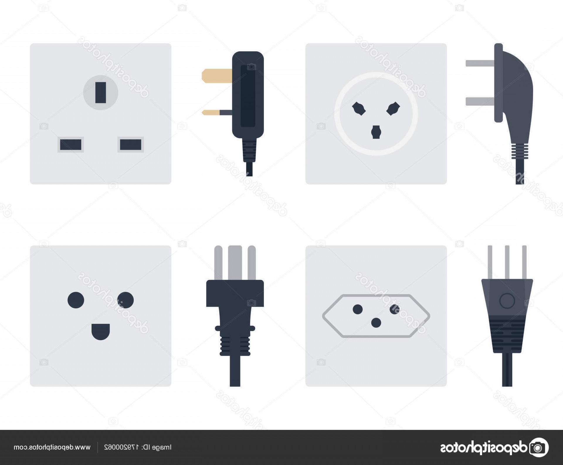 1920x1588 Stock Illustration Electric Outlet Vector Illustration Energy