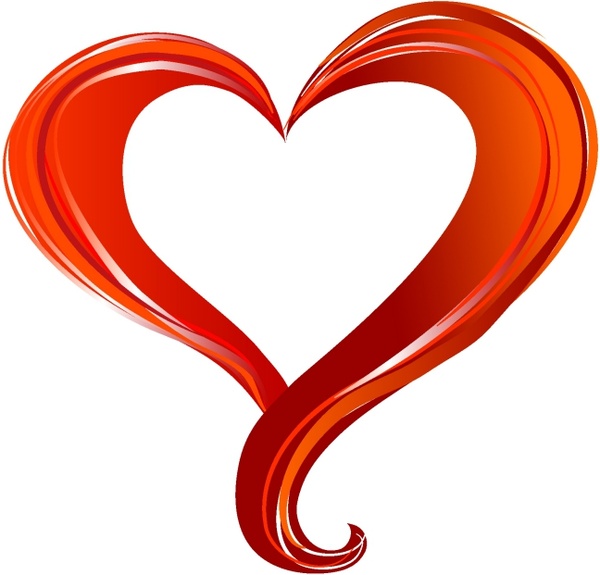 Red Heart Free Vector In Adobe Illustrator 600x575 Red Heart Free Vector In Adobe Illustrator