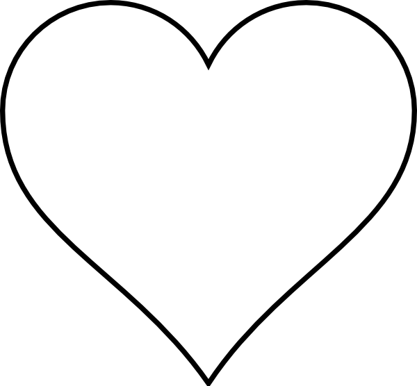 Heart Images Clip Art Simple Heart Clip Art 600x556 Heart Images Clip Art Simple Heart Clip Art