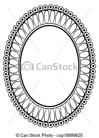 Oval Ornamental Decorative Frame Vector Oval Black Ornamental 337x470 Oval Ornamental Decorative Frame Vector Oval Black Ornamental