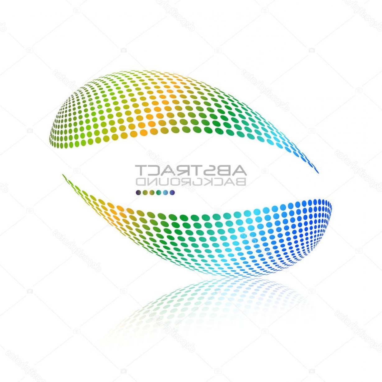 1228x1228 Stock Illustration Multicolored Globe Vector Oval Sphere Handandbeak