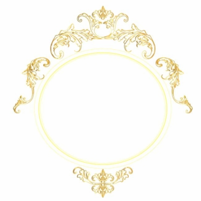 400x400 Result For Gold Frame Free Png Download