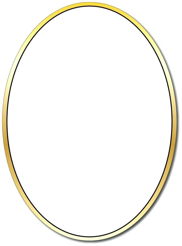 Oval Gold Frame Vector at Collection of Oval Gold Frame Vector free for