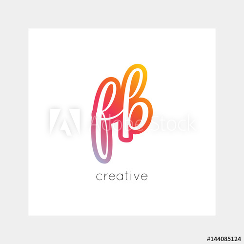 500x500 Fb Logo, Vector Useful As Branding, App Icon, Alphabet