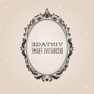 300x300 Baroque Rich Oval Shape Frame Vintage Vector Catchsplace