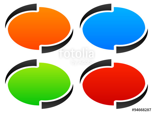 500x370 Circle, Oval, Ellipse Design Elements Backgrounds Vector Grap