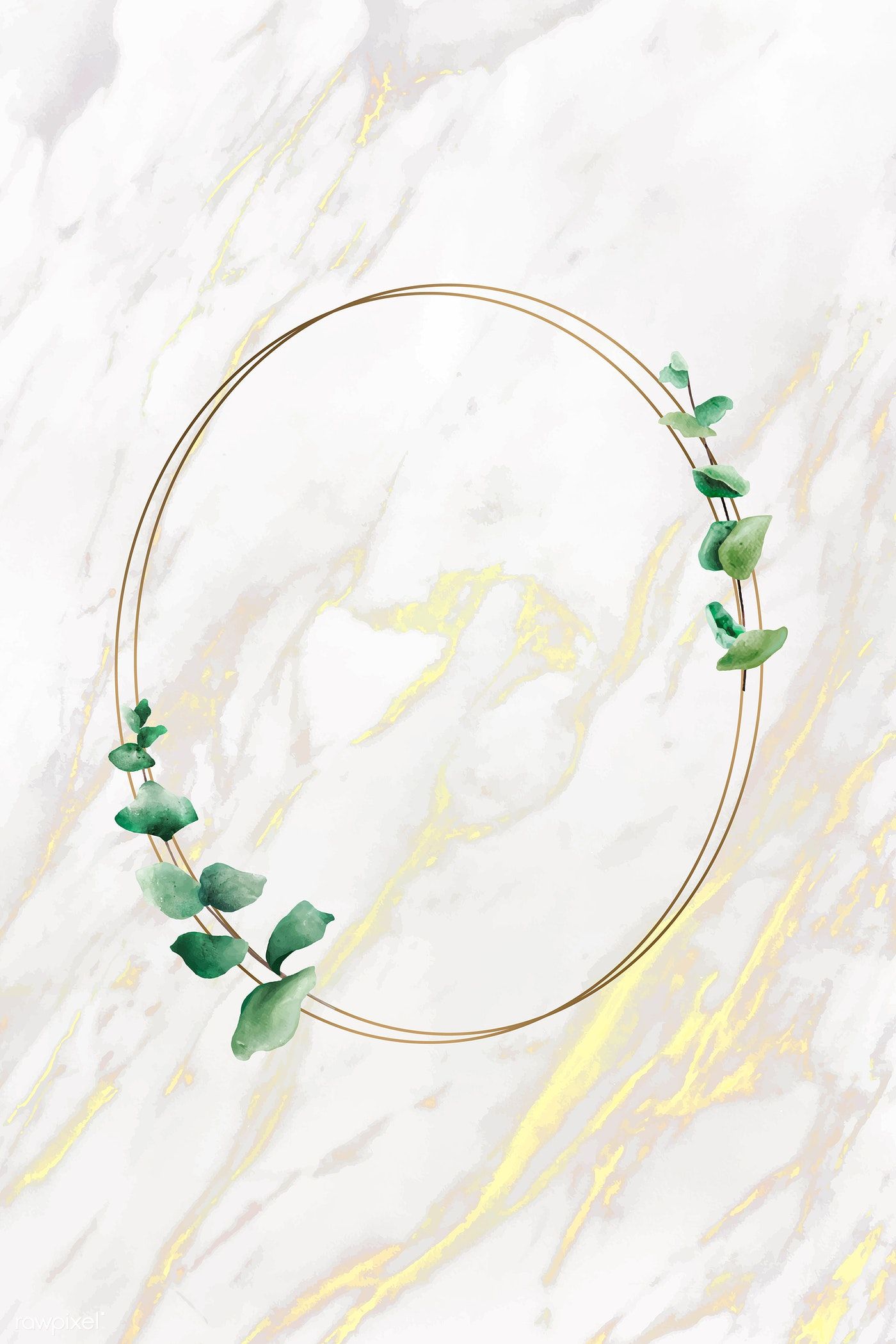 1400x2100 Download Premium Vector Of Hand Drawn Eucalyptus Leaf With Oval