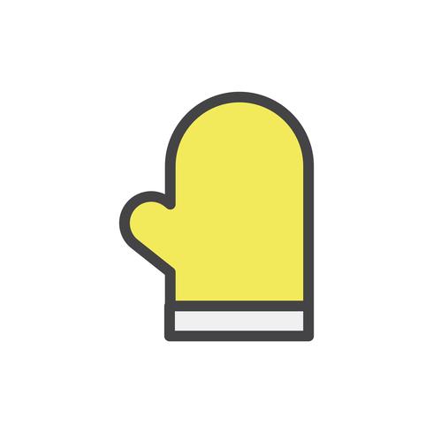 490x490 Illustration Of An Oven Mitt