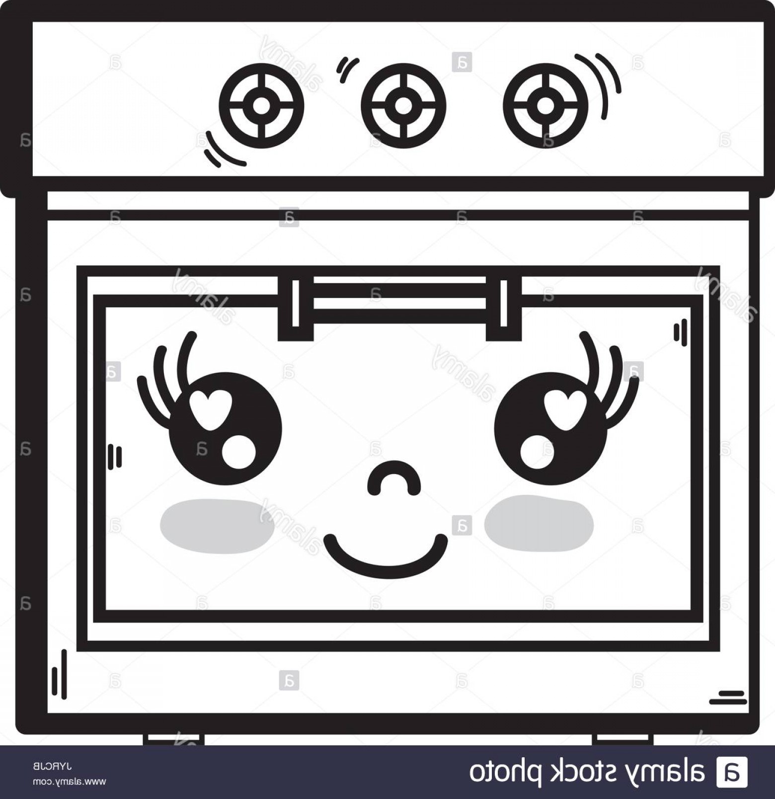 1560x1608 Happy Oven Vector Handandbeak