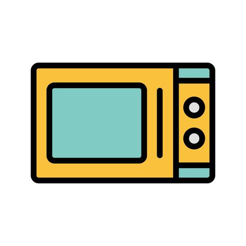 490x490 Microwave Oven Vector Icon