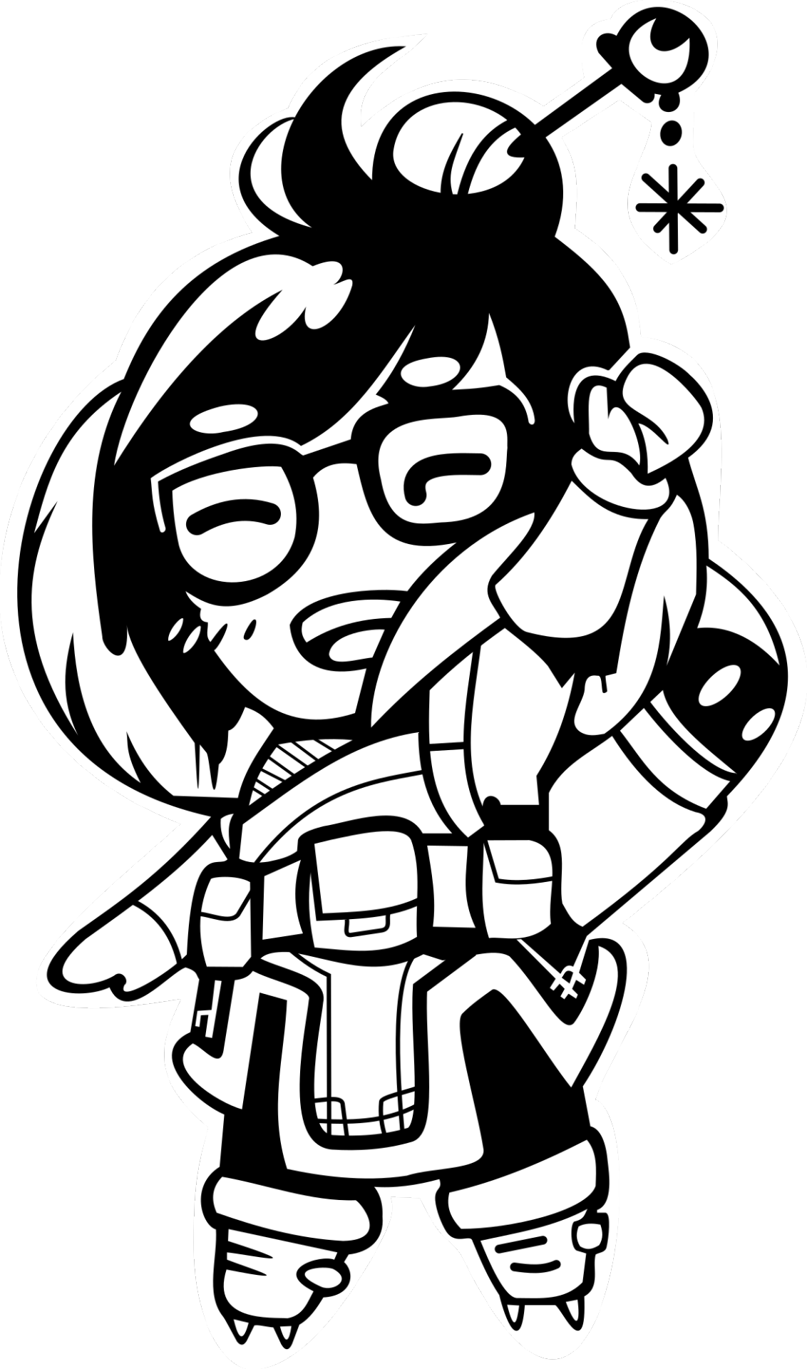 1132x1920 Gwyndbleidds Stuff Vector From Mei From Overwatch Sprays