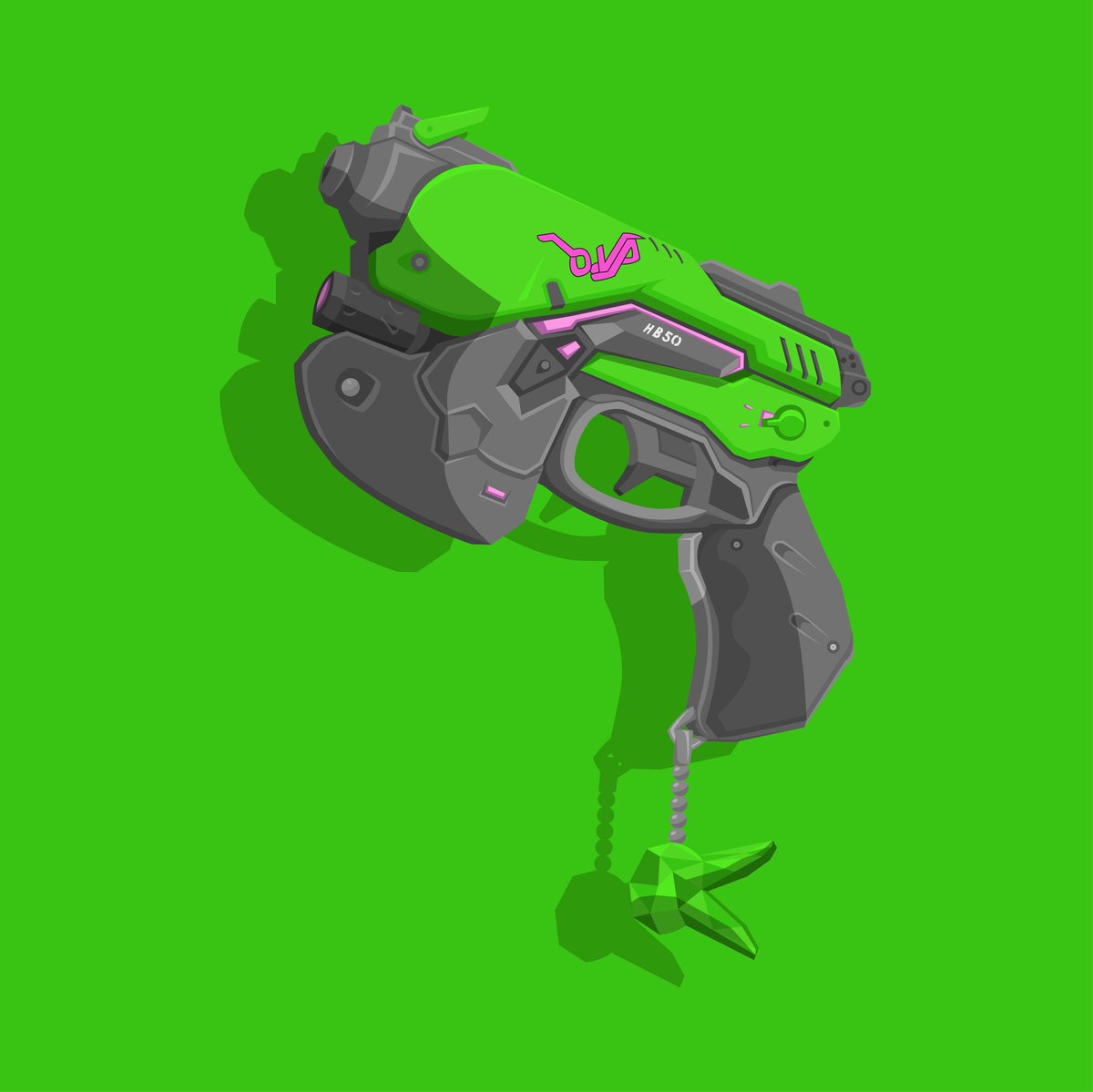 1200x1199 Lauren Royal On Twitter Overwatch Dva Weapon Illustrations