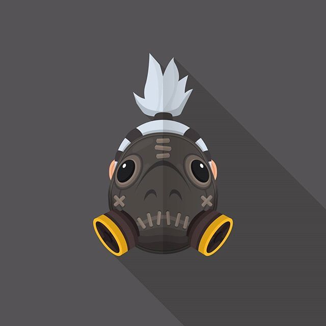 640x640 Vector Minimalistas Roadhog