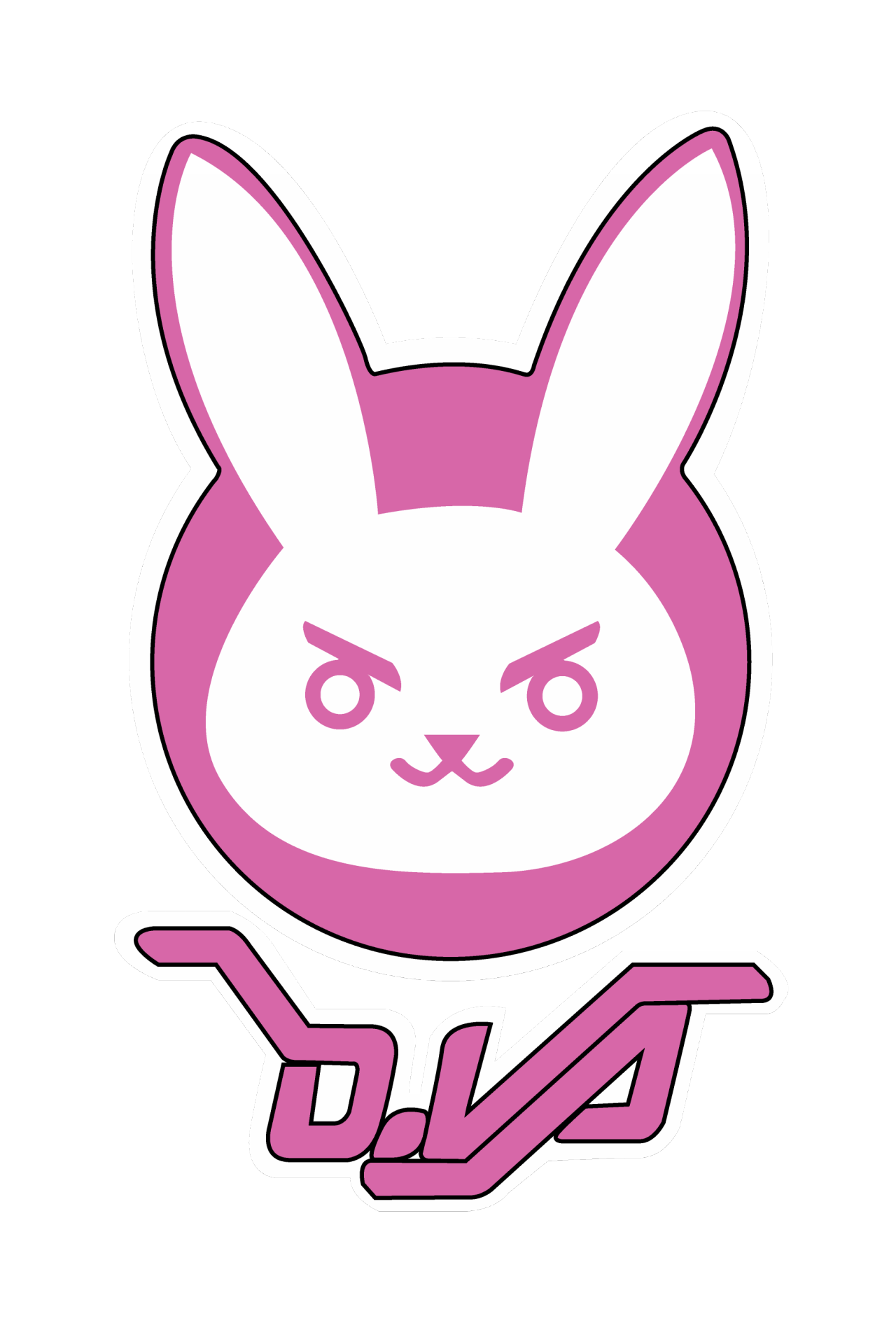 1280x1890 Shikkiestuff D Va Vector Logo This Is Only For Personal