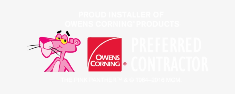 820x329 Owens Corning Pink Panther Logo Png Image Transparent Png Free