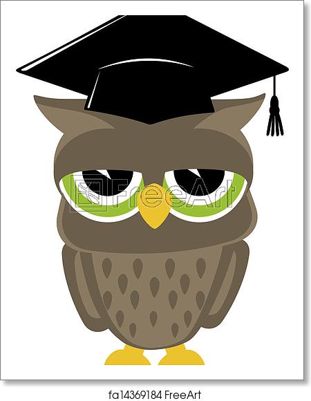 Free Art Print Of Wise Owl Vector Relaxed Baby Owl Cartoon 450x580 Free Art Print Of Wise Owl Vector Relaxed Baby Owl Cartoon