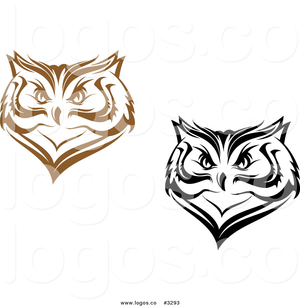 1024x1044 Royalty Free Vector Of Owl Face Logos