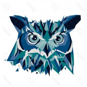 Photostock Vector Owl Head Vector Isolated Geometric Modern 300x300 Photostock Vector Owl Head Vector Isolated Geometric Modern