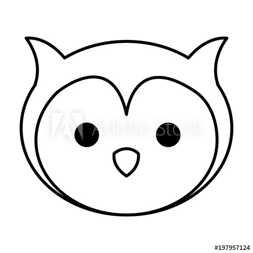 Owl Head Vector at Vectorified.com | Collection of Owl Head Vector free