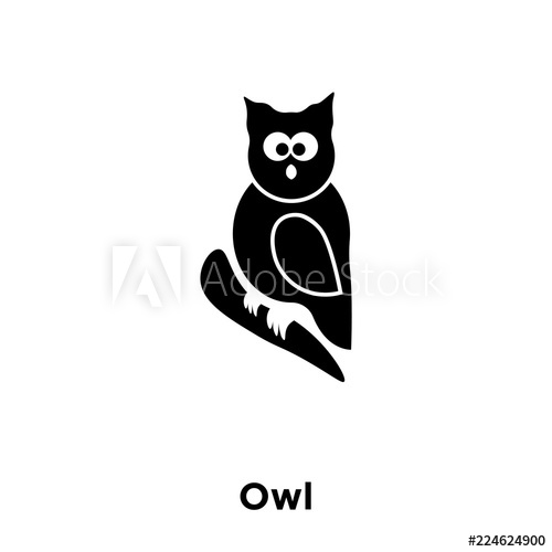 Owl Icon Vector Isolated On White Background, Logo Concept Of Owl 500x500 Owl Icon Vector Isolated On White Background, Logo Concept Of Owl