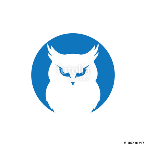 500x500 Owl Logo Stock Image And Royalty Free Vector