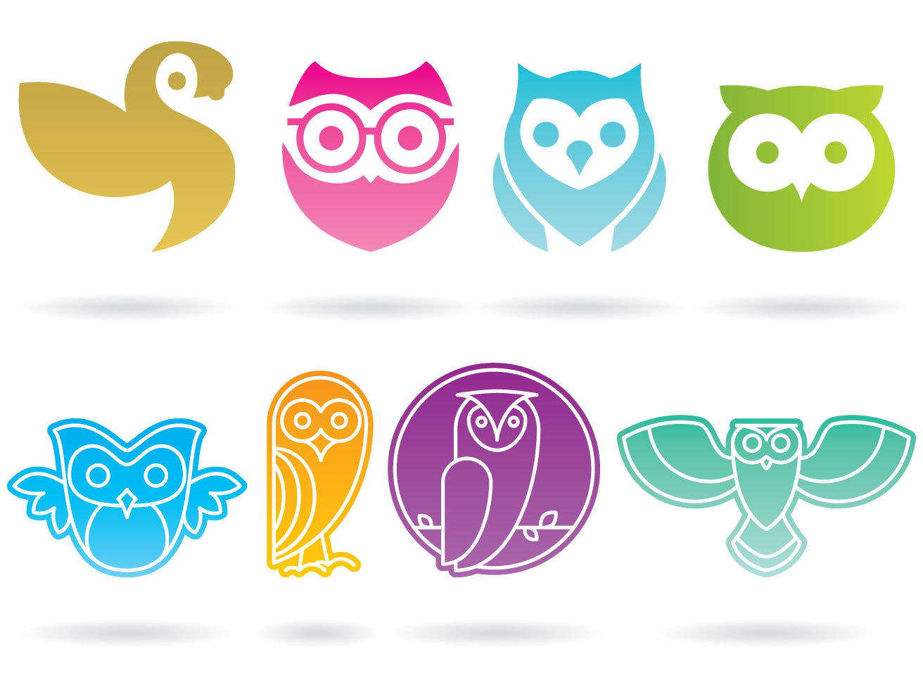 1312x980 Owl Logo Vectors Vector Art Graphics