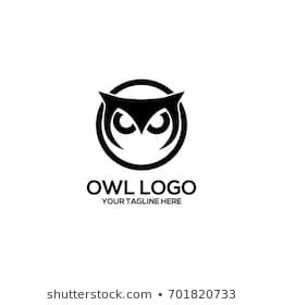 260x280 Owl Logo Vector Template Owl Owl Logo, Symbol Logo, Owl