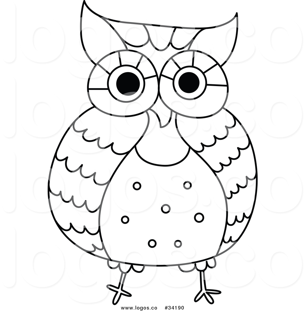Vector Logo Of An Owl Outline 1024x1044 Vector Logo Of An Owl Outline