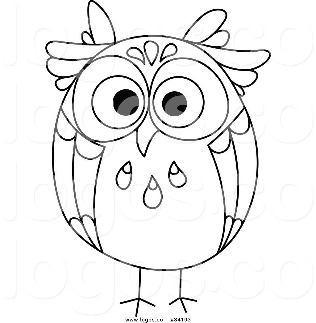 Vector Logo Of An Owl Outline 1024x1044 Vector Logo Of An Owl Outline