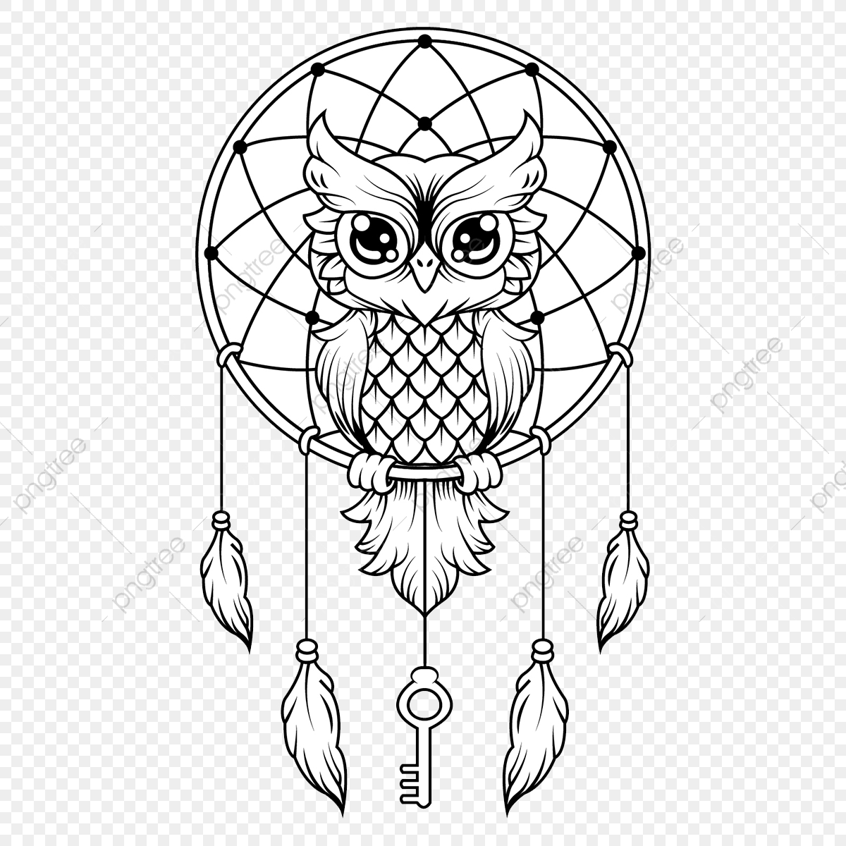1200x1200 Owl Tattoo Vector Logo Png, Owl, Tattoo, Logo Png And Vector