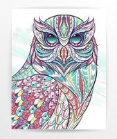169x200 Owl Tattoo Free Vector Art