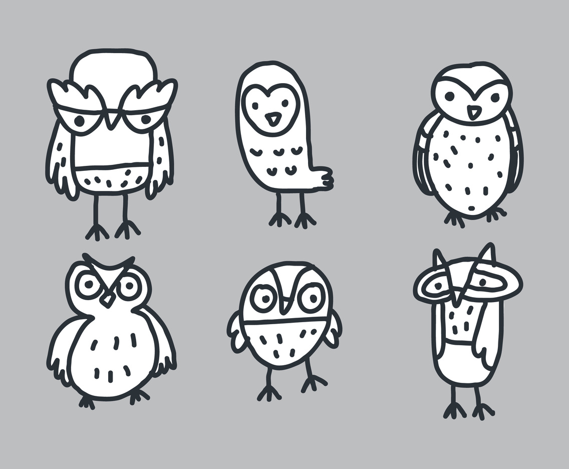 Free Hand Drawing Owl Vectors Vector Art Graphics 1136x936 Free Hand Drawing Owl Vectors Vector Art Graphics