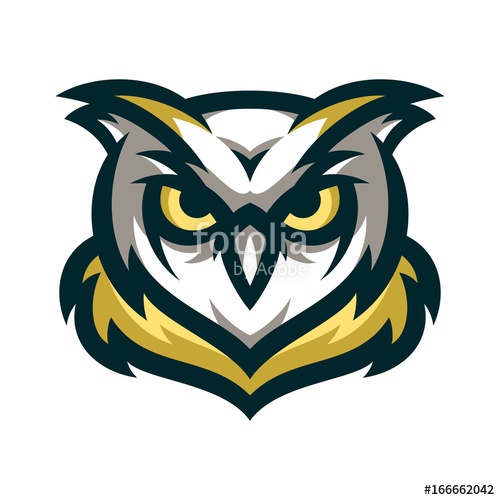 Owl Vector Logo Illustration Stock Image And Royalty Free Vector 500x500 Owl Vector Logo Illustration Stock Image And Royalty Free Vector