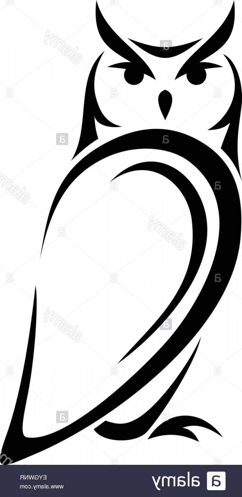 Owl Vector Black And White at Vectorified.com | Collection of Owl